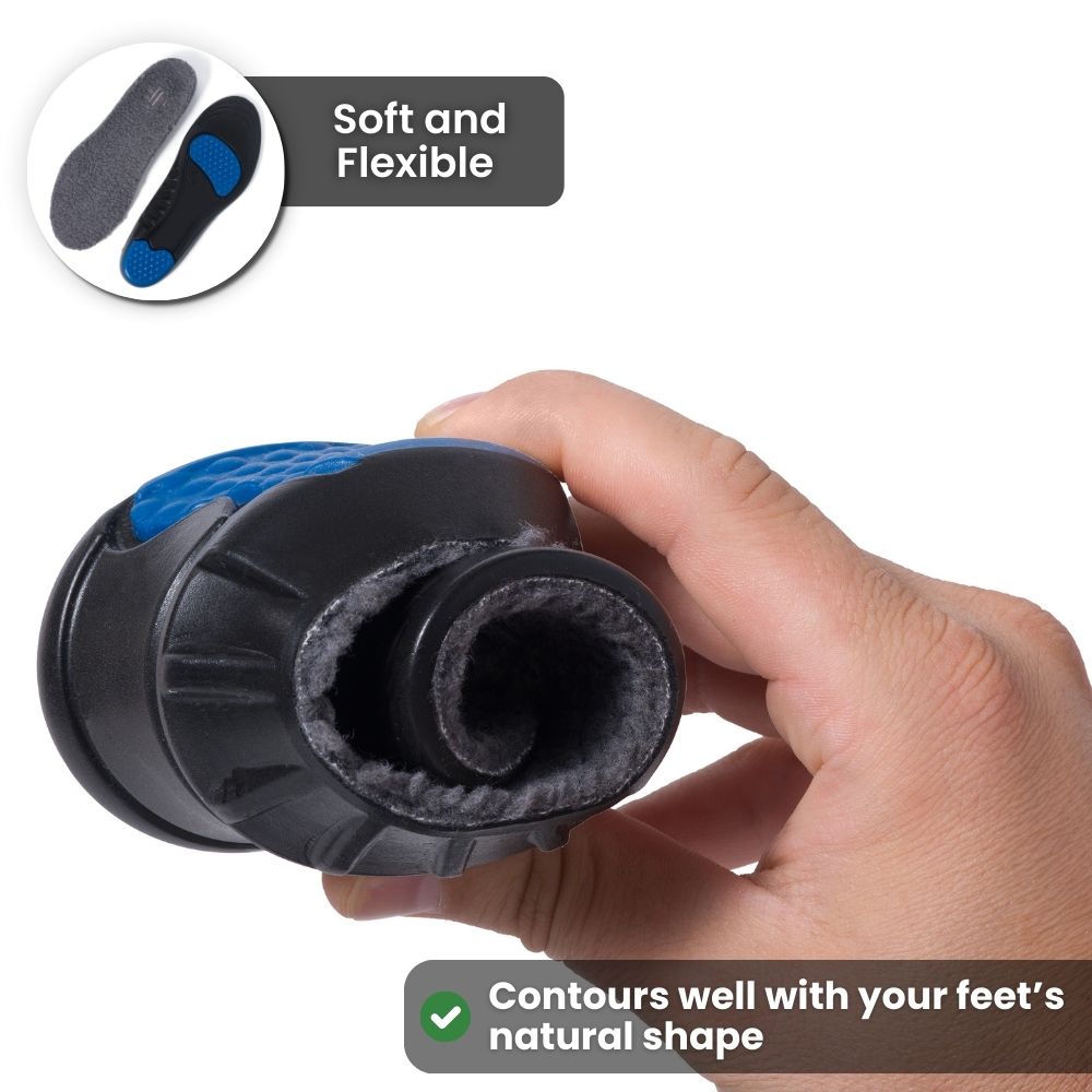 HIKE® Orthopedische Winter Inlegzolen - Warme, schokabsorberende, pijnstillende voetkussentjes