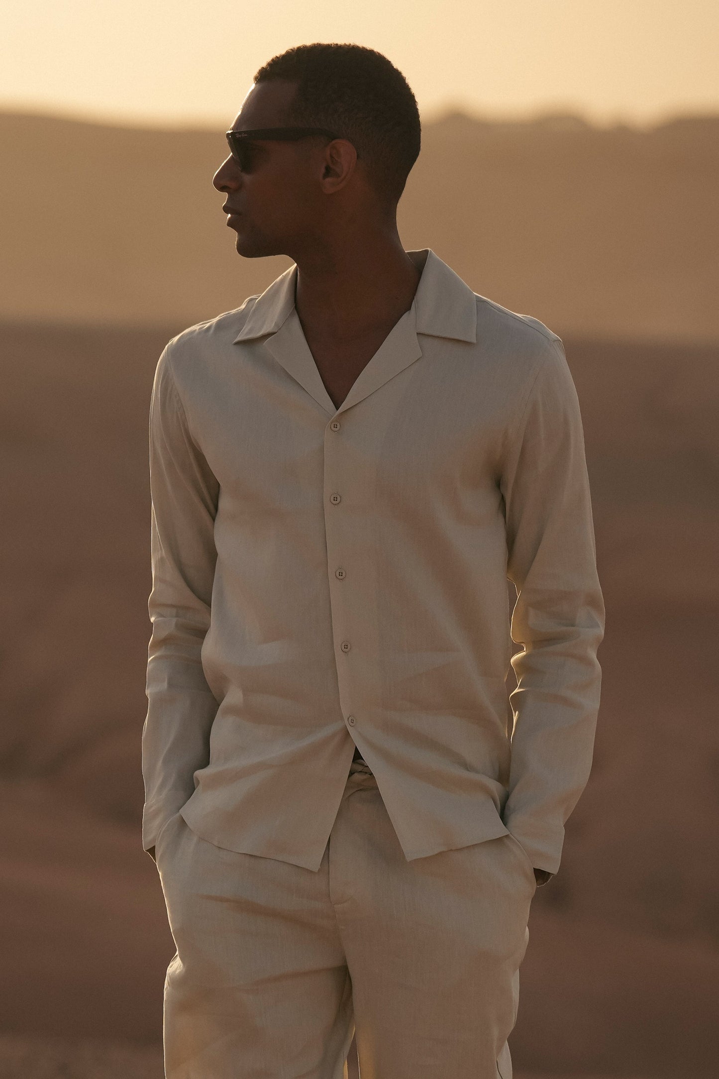 THE LINEN LS SHIRT