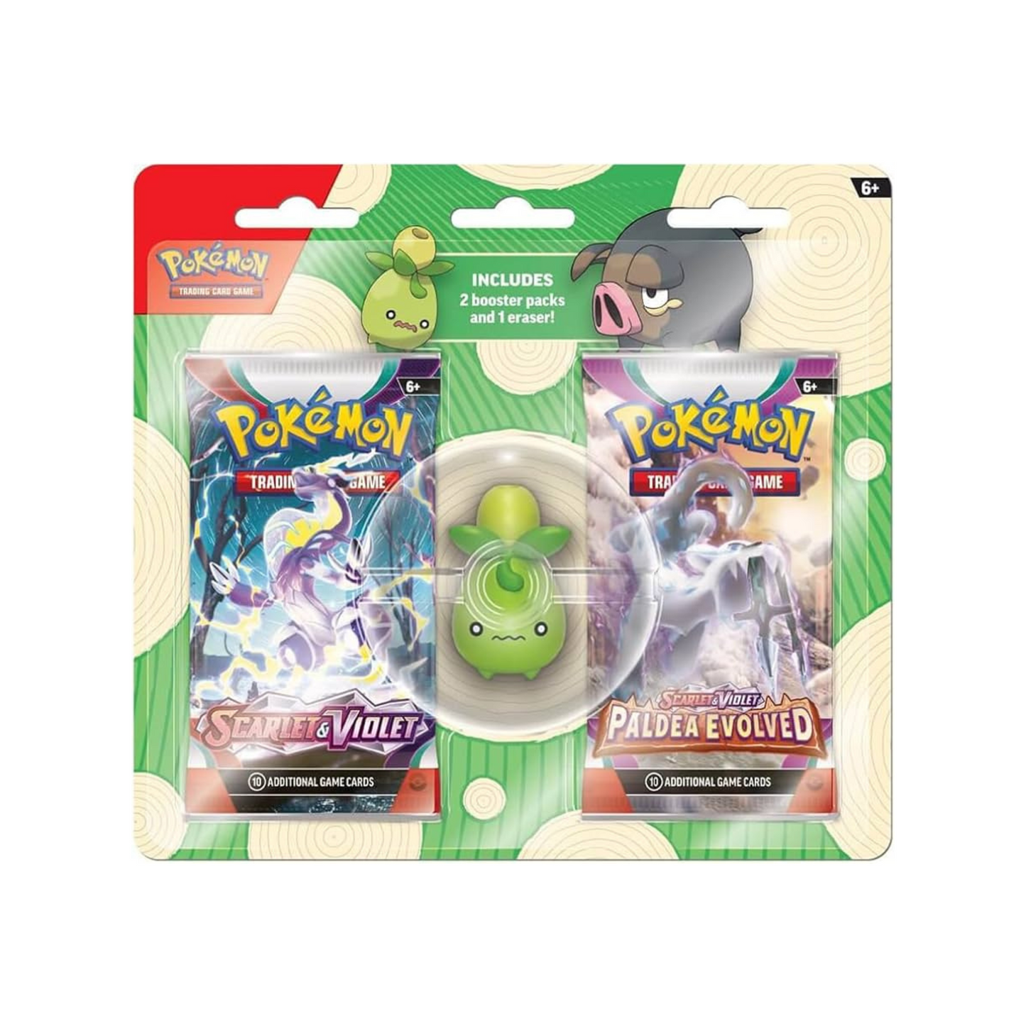 3D Eraser Blister - Back to School