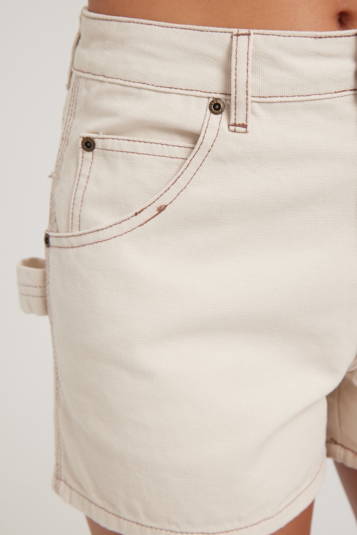 Dickies Limevale Carpenter Short Bone Bone