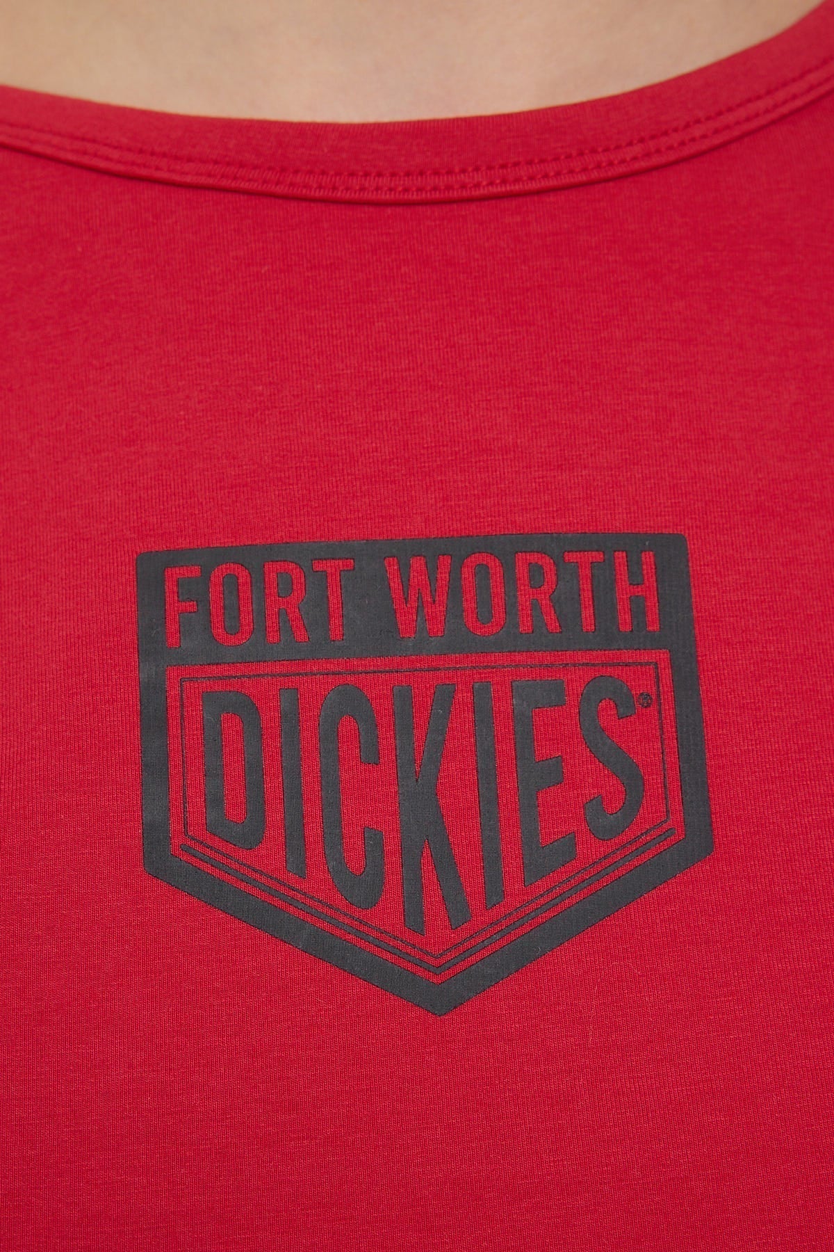 Dickies Pearsall Baby Tee Red