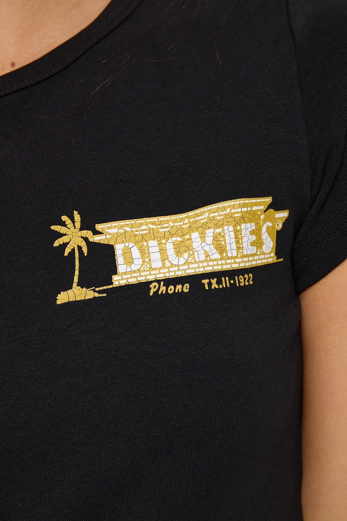 Dickies Diner Tour Tee Black