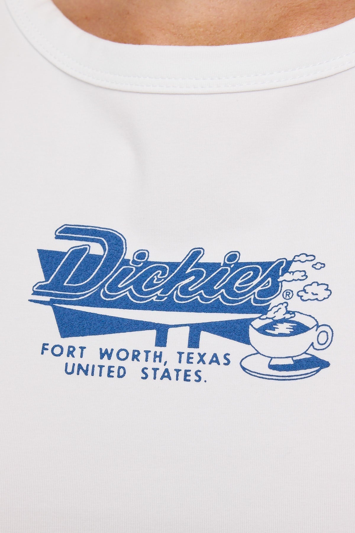 Dickies Coffee Mini Baby Tee White