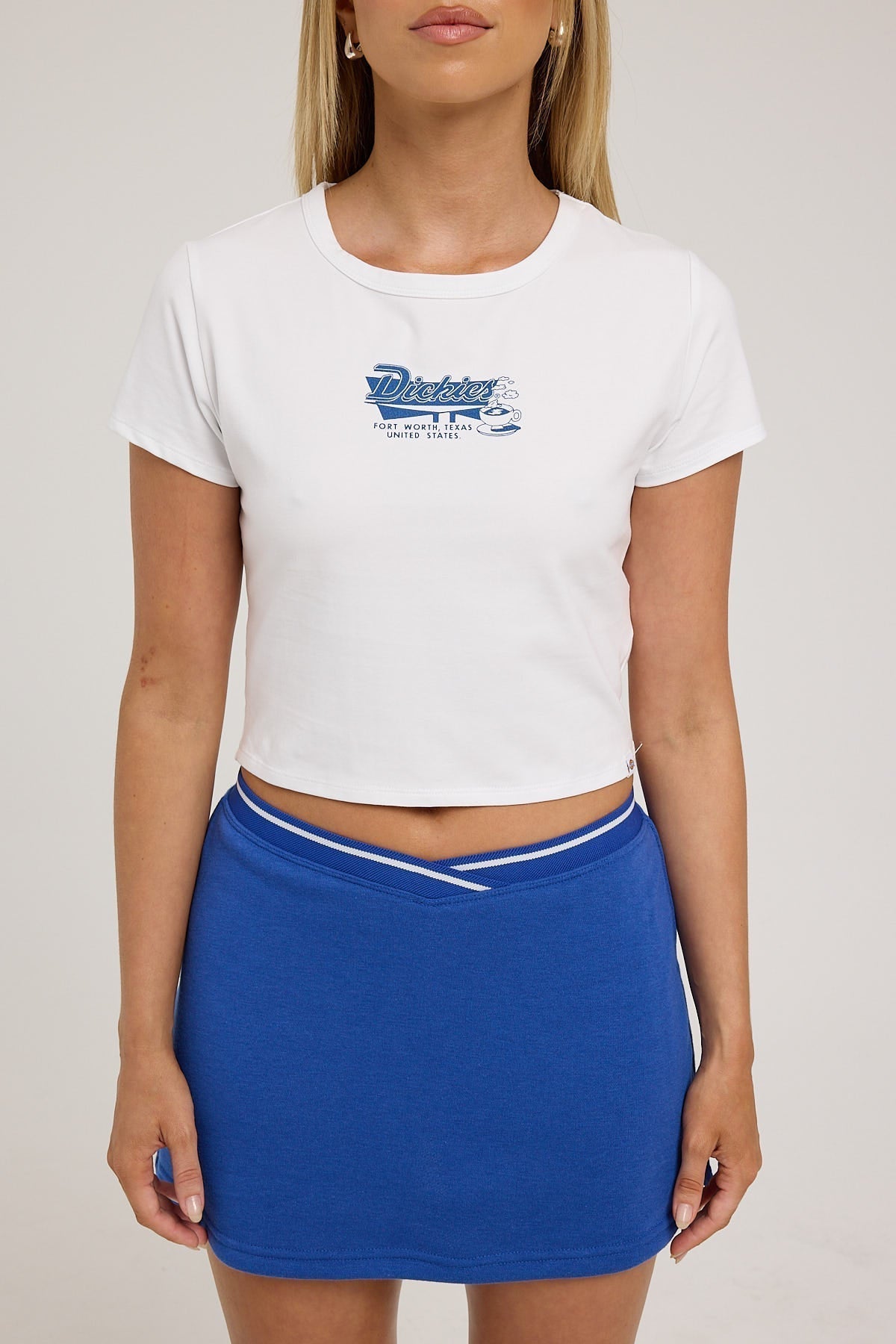 Dickies Coffee Mini Baby Tee White