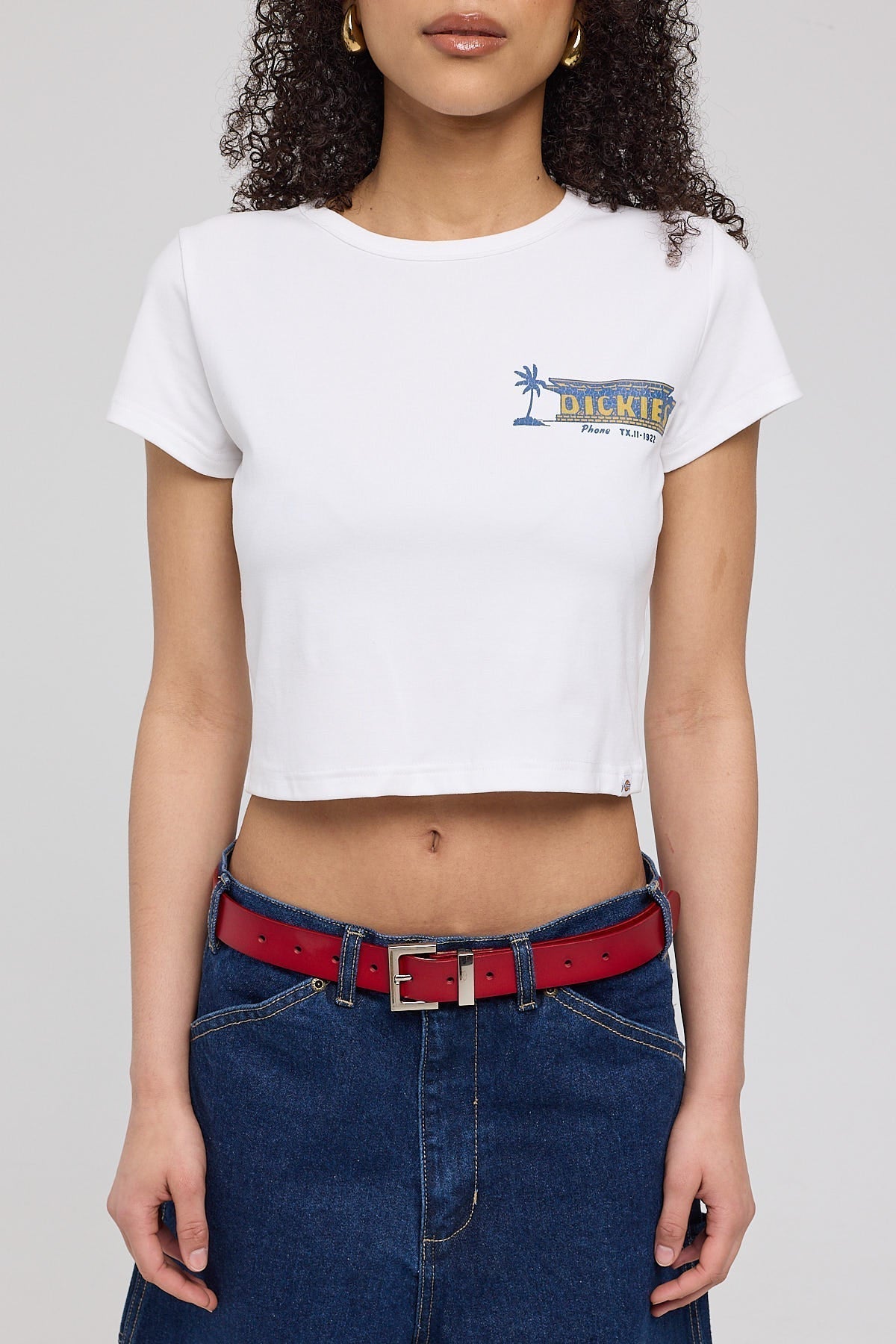 Dickies Diner Tour Tee White