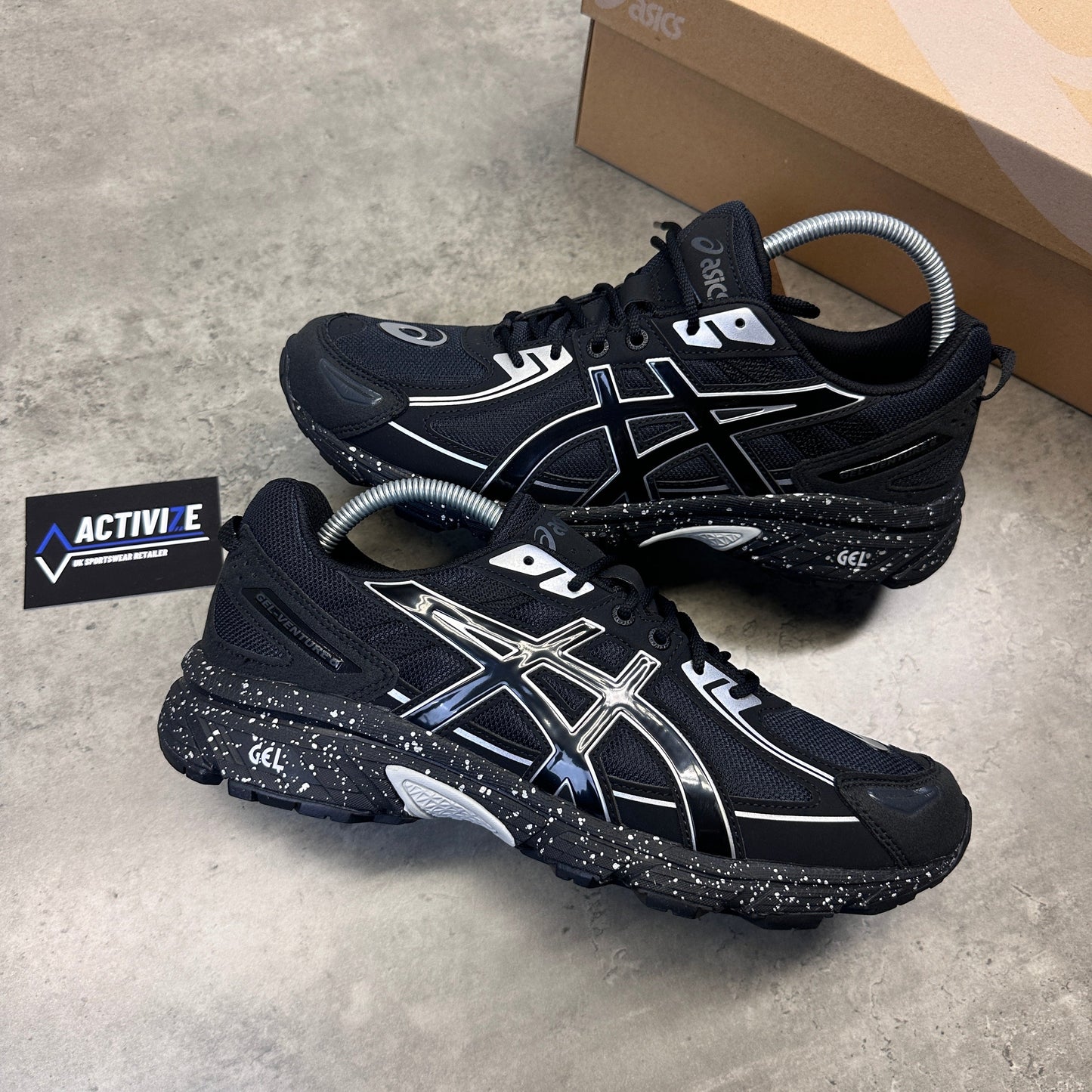 ASICS Gel Venture 6 Black / Pure Silver