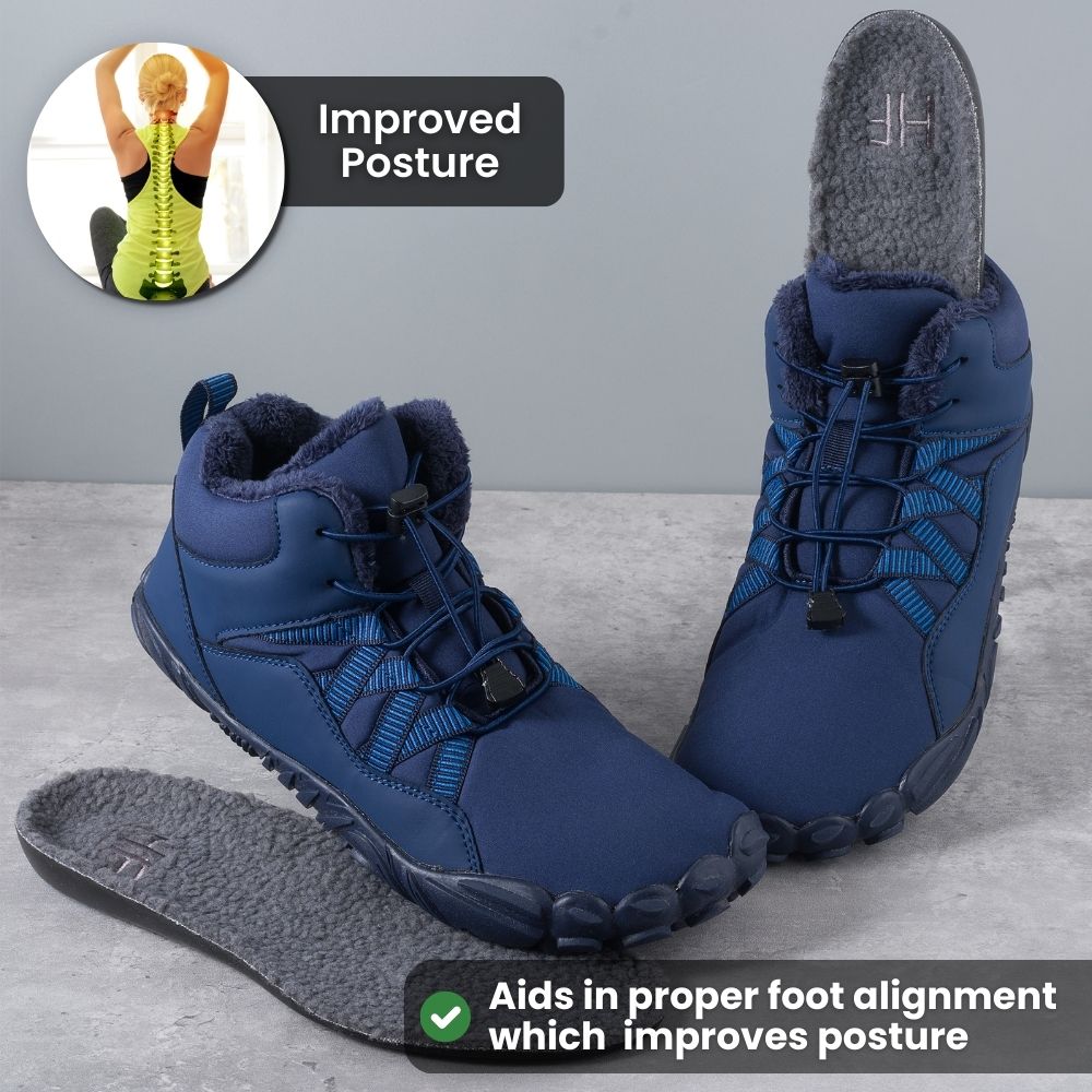 HIKE® Orthopedische Winter Inlegzolen - Warme, schokabsorberende, pijnstillende voetkussentjes