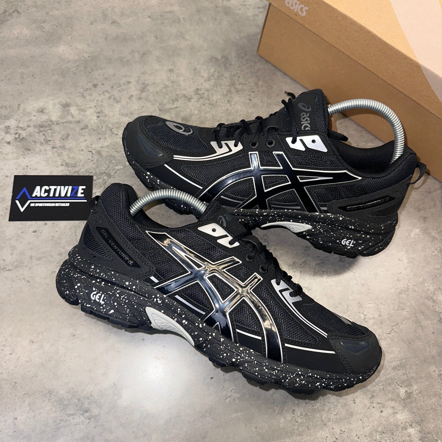 ASICS Gel Venture 6 Black / Pure Silver