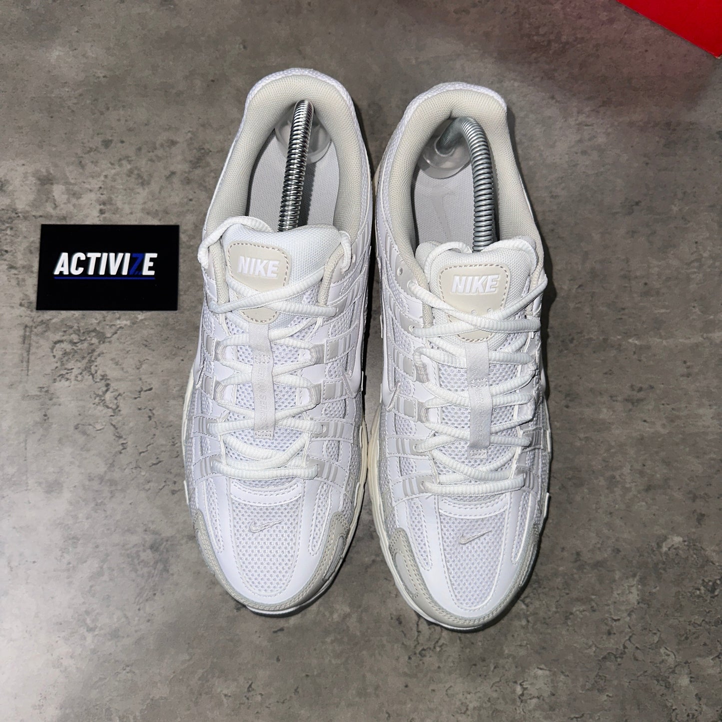 Nike P6000 Trainers Triple White