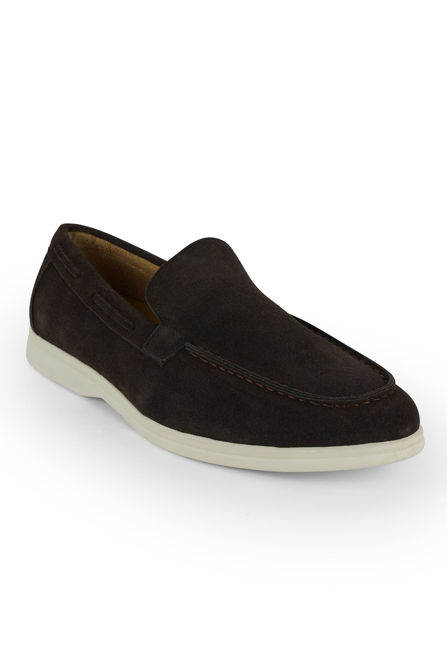 THE SUEDE VENETO LOAFERS