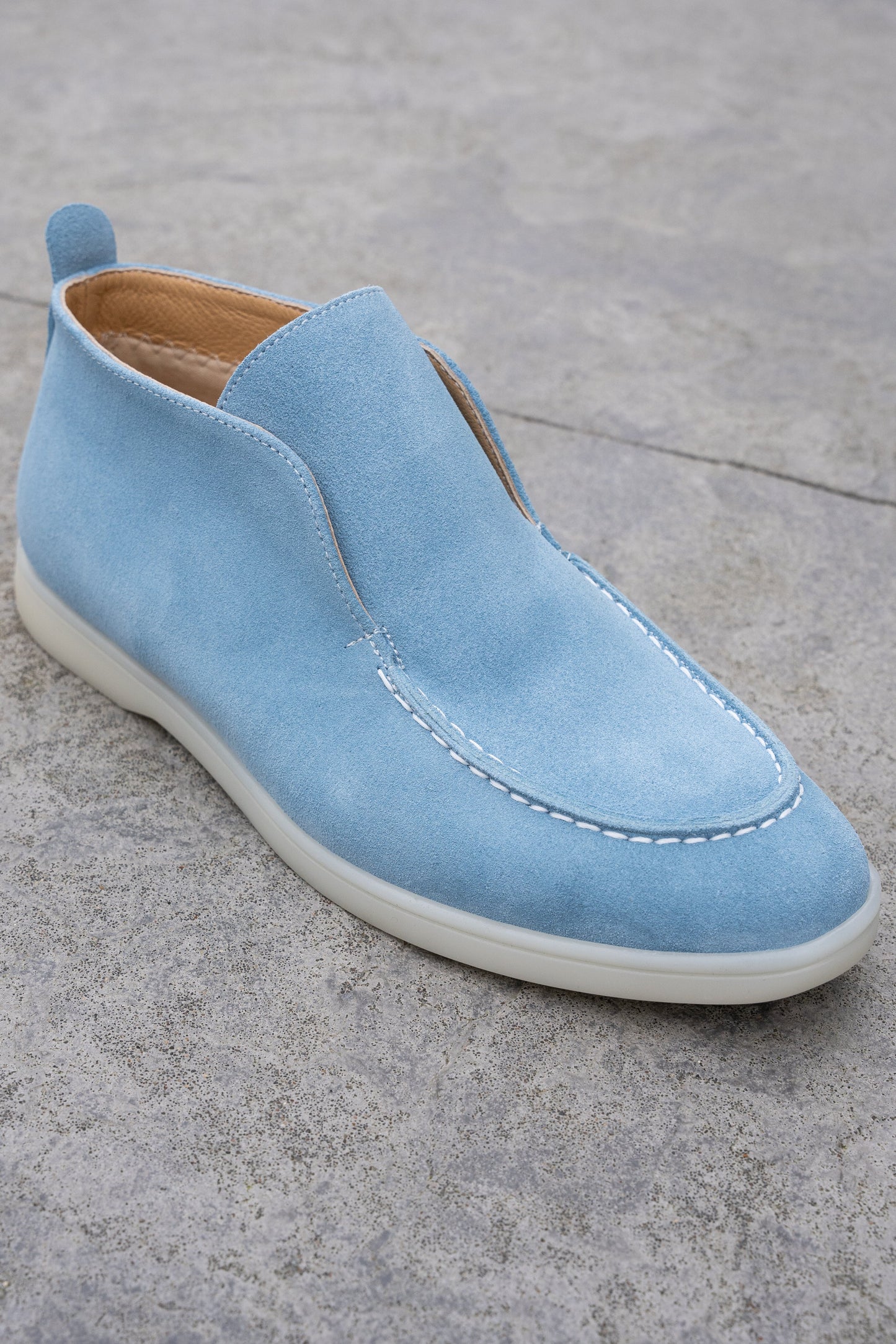 THE ARONA SUEDE LOAFERS