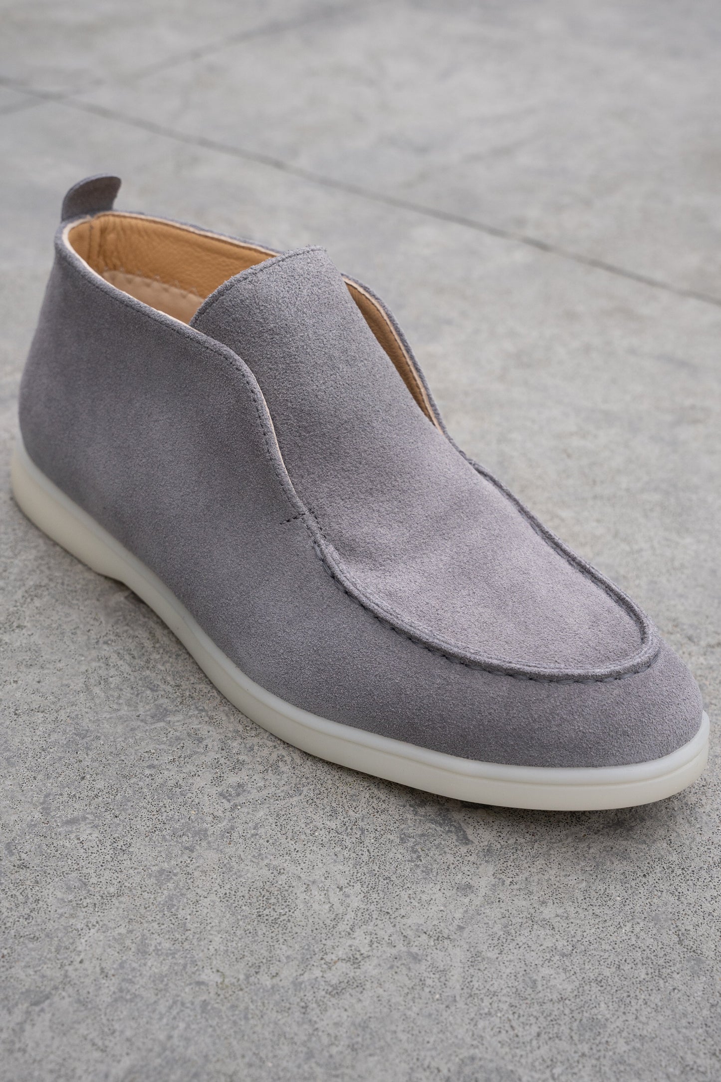 THE ARONA SUEDE LOAFERS