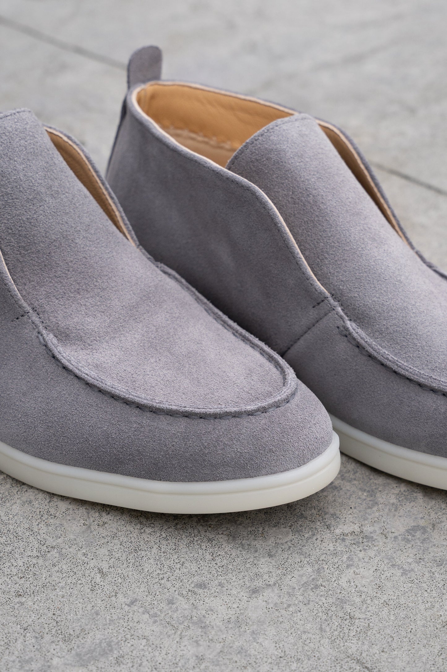 THE ARONA SUEDE LOAFERS