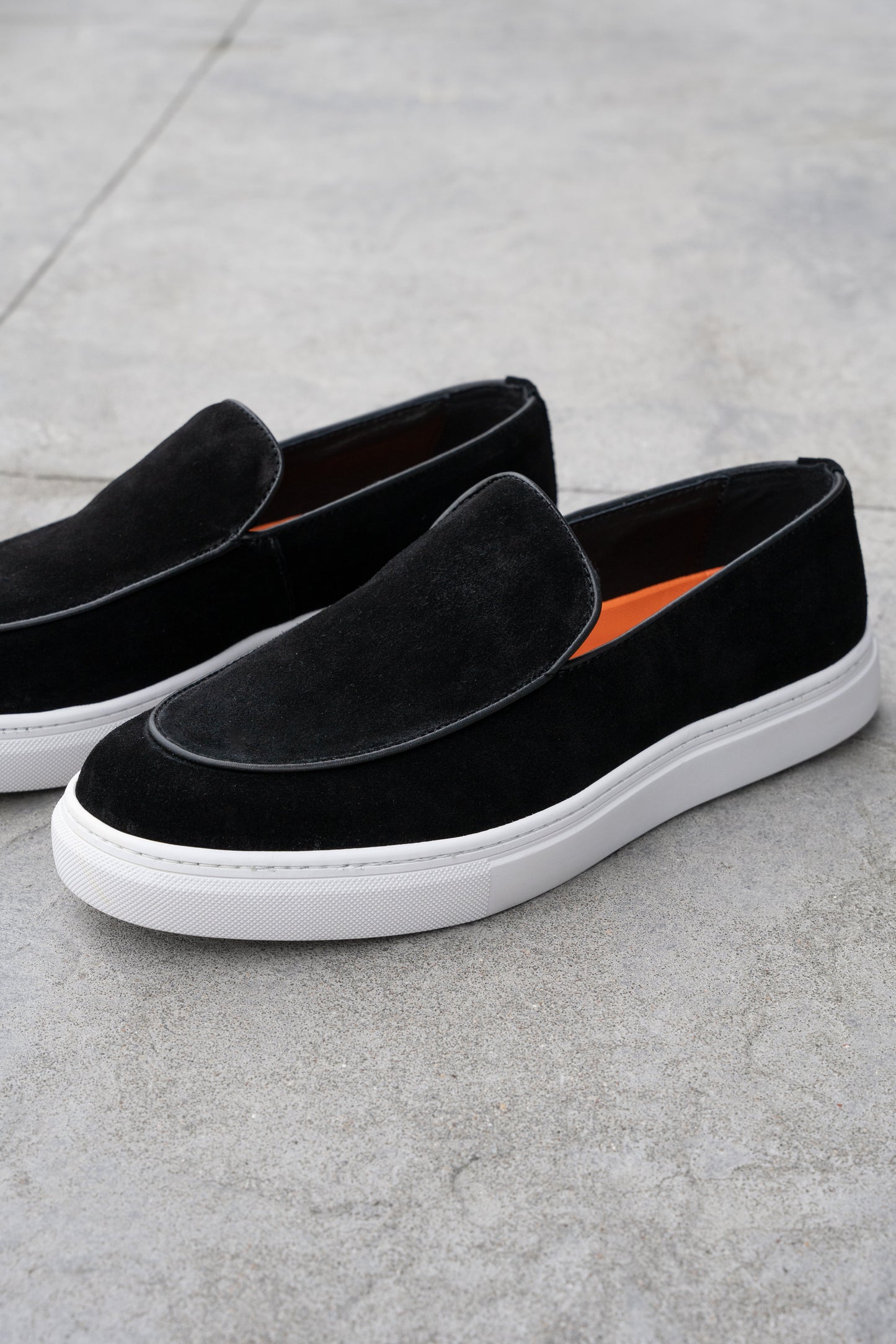 THE BELETO SUEDE LOAFERS