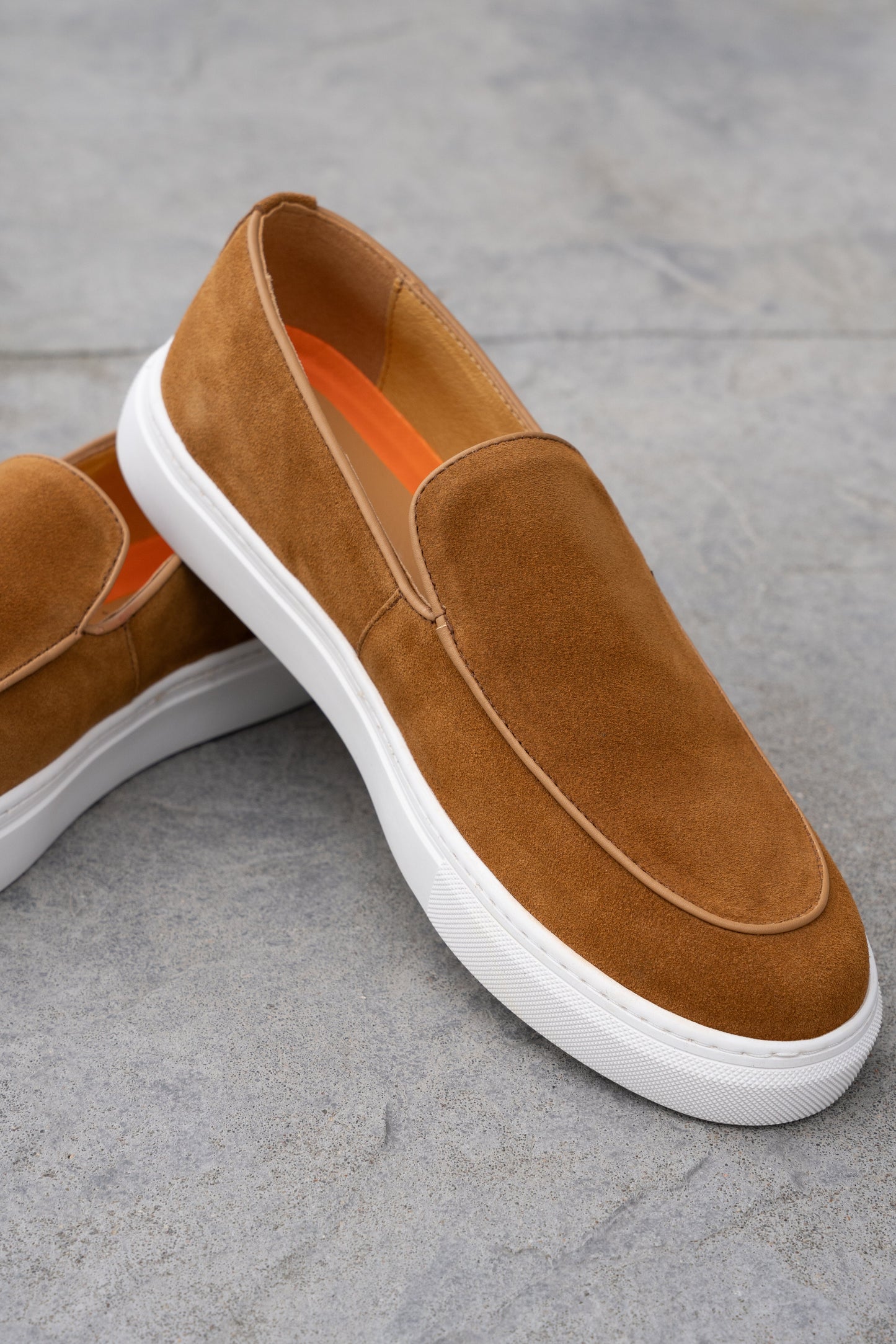 THE BELETO SUEDE LOAFERS