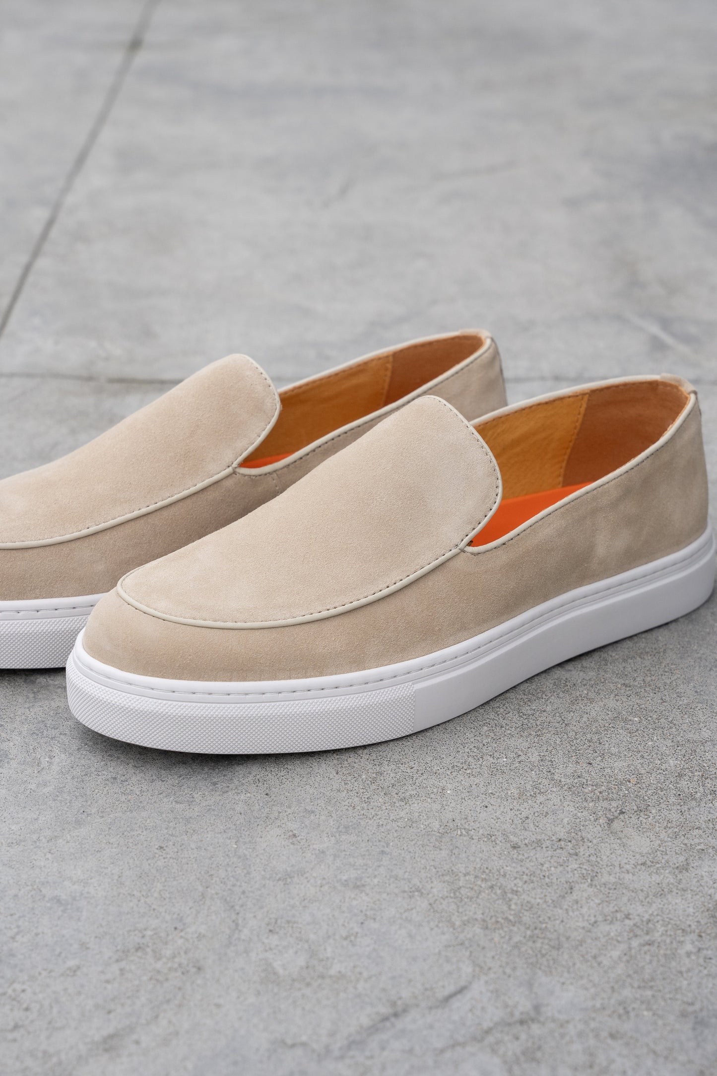 THE BELETO SUEDE LOAFERS