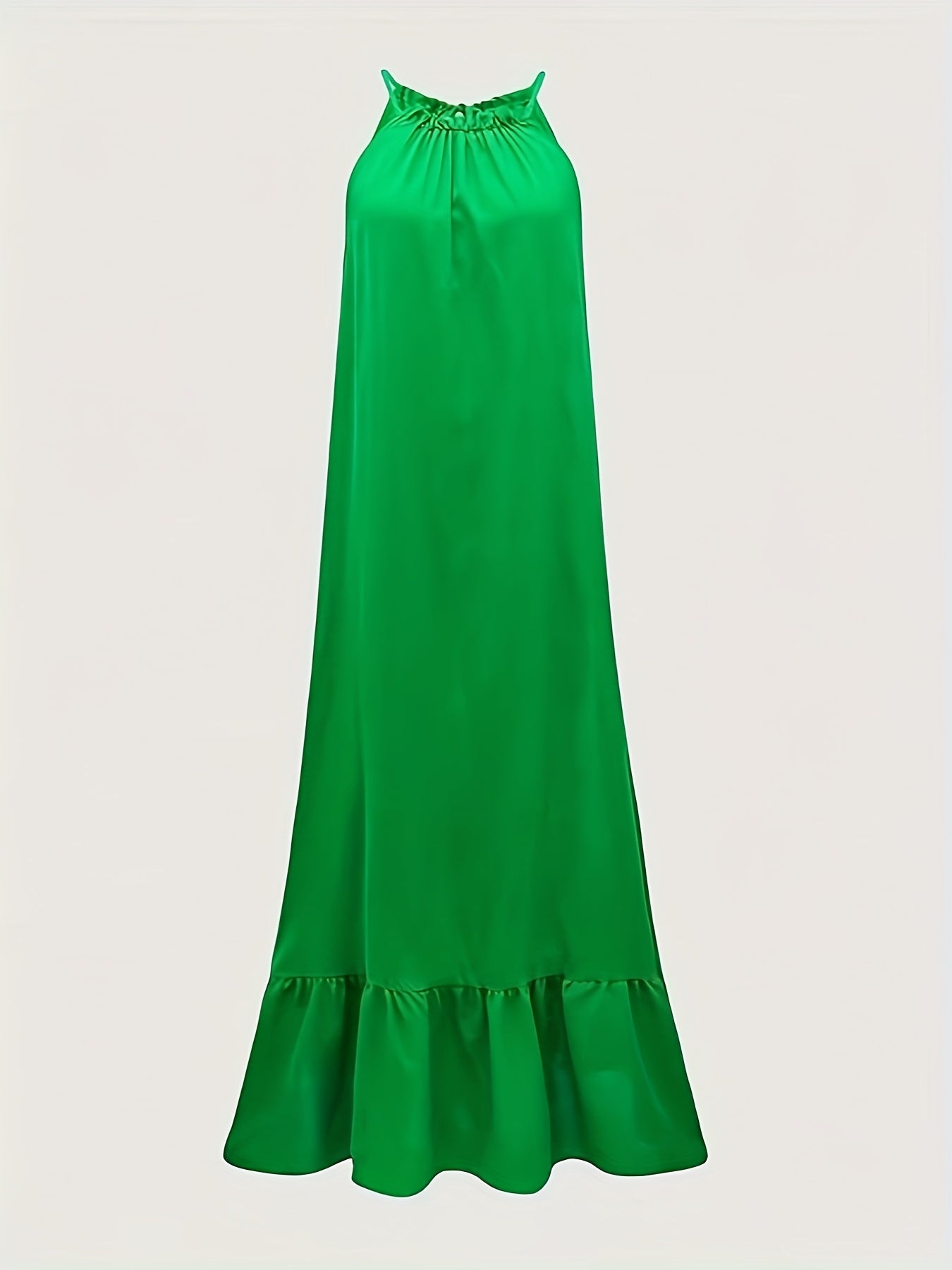 Lois | Elegante Zomer Maxi Jurk met Losse Pasvorm en A-Lijn Silhouet