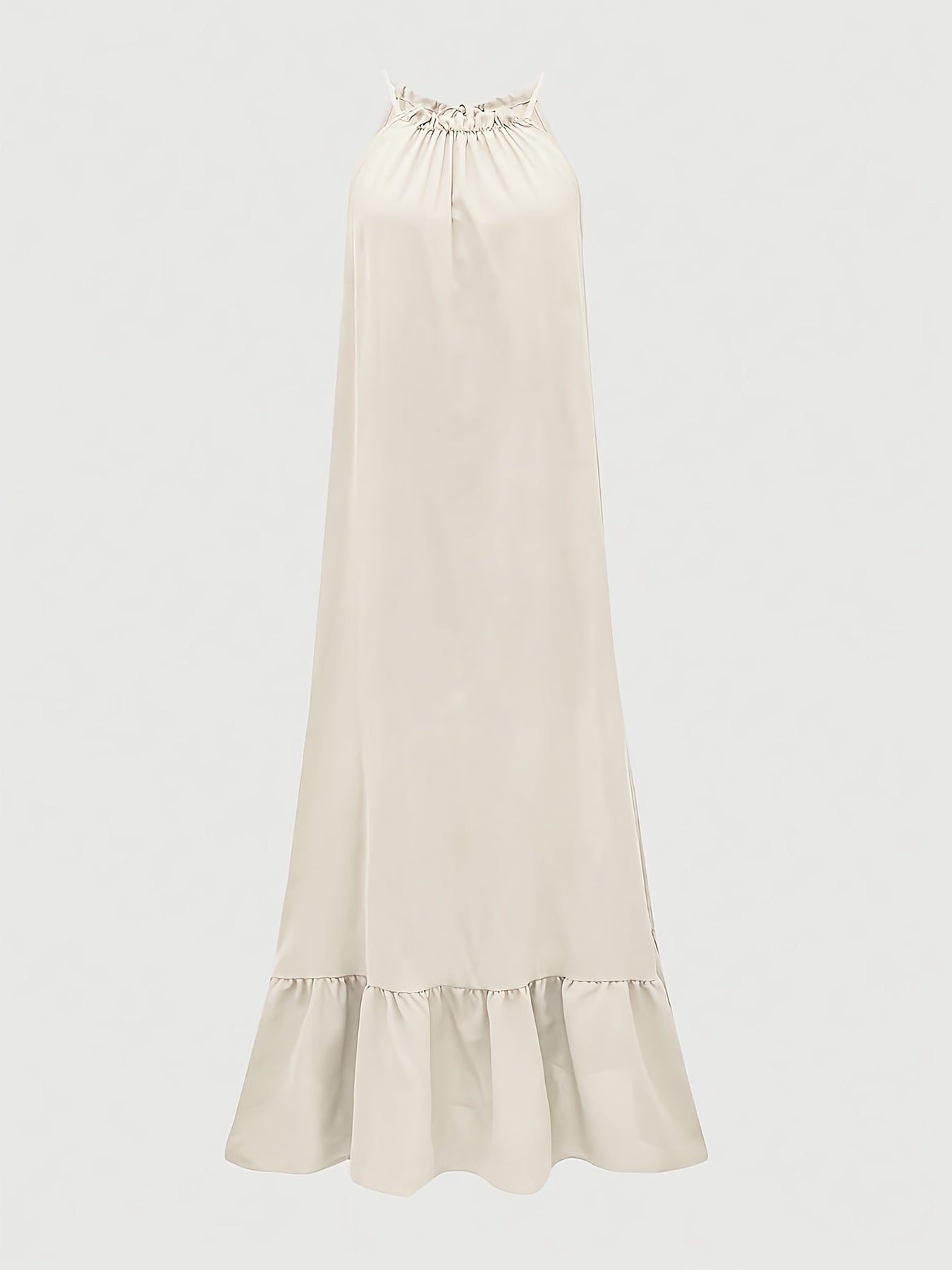 Lois | Elegante Zomer Maxi Jurk met Losse Pasvorm en A-Lijn Silhouet