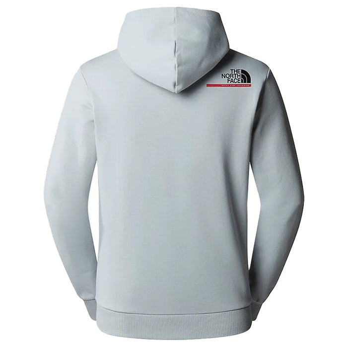 The North Face Mens TFN Est 1966 Hoodie High Rise Grey