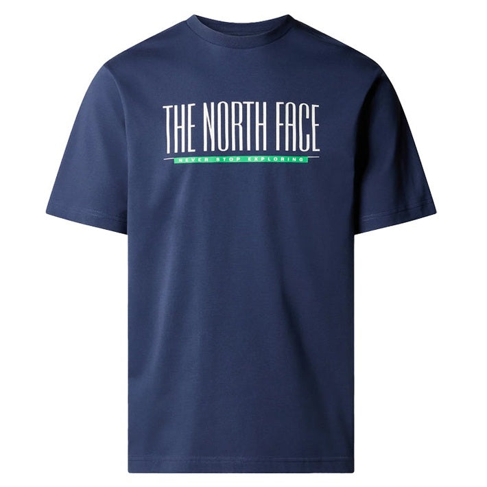 The North Face Mens TFN Est 1966 T-Shirt Summit Navy