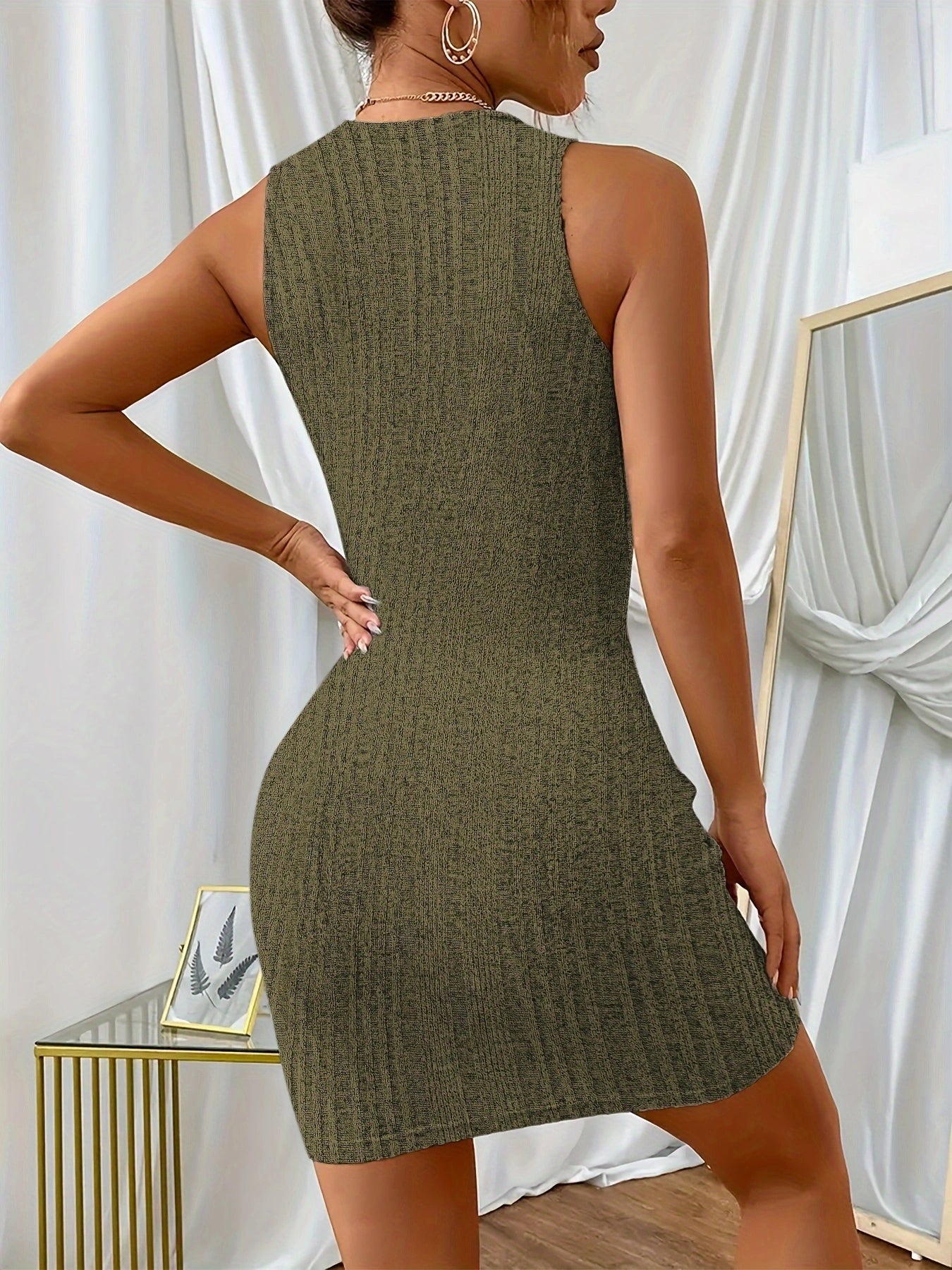 Michelle | Elegante Mouwloze Bodycon Jurk Voor Elke Gelegenheid