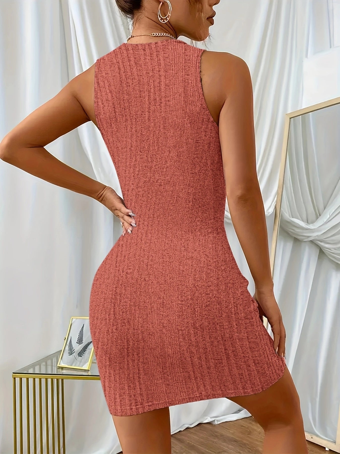 Michelle | Elegante Mouwloze Bodycon Jurk Voor Elke Gelegenheid
