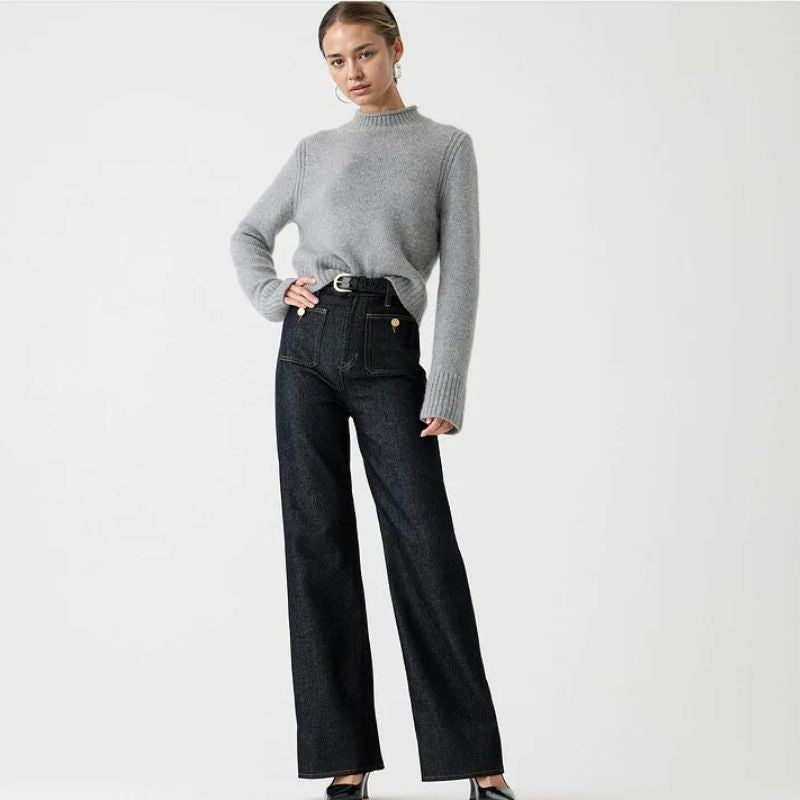 Riviera Flare™ damesjeans – High waist en flared denimstijl
