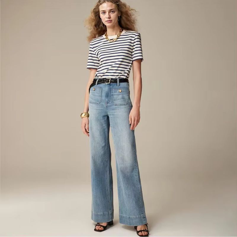 Riviera Flare™ damesjeans – High waist en flared denimstijl