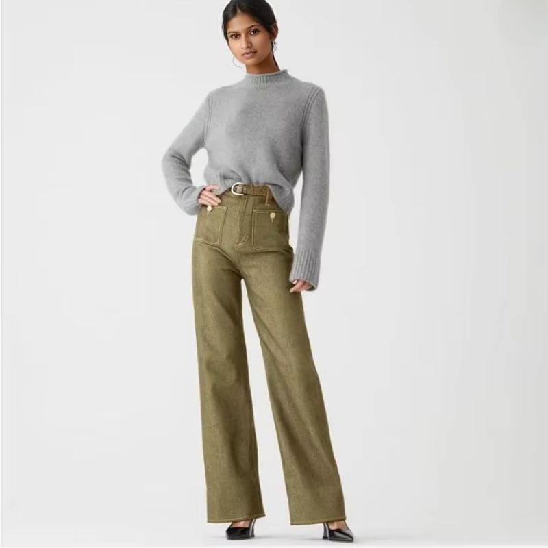 Riviera Flare™ damesjeans – High waist en flared denimstijl