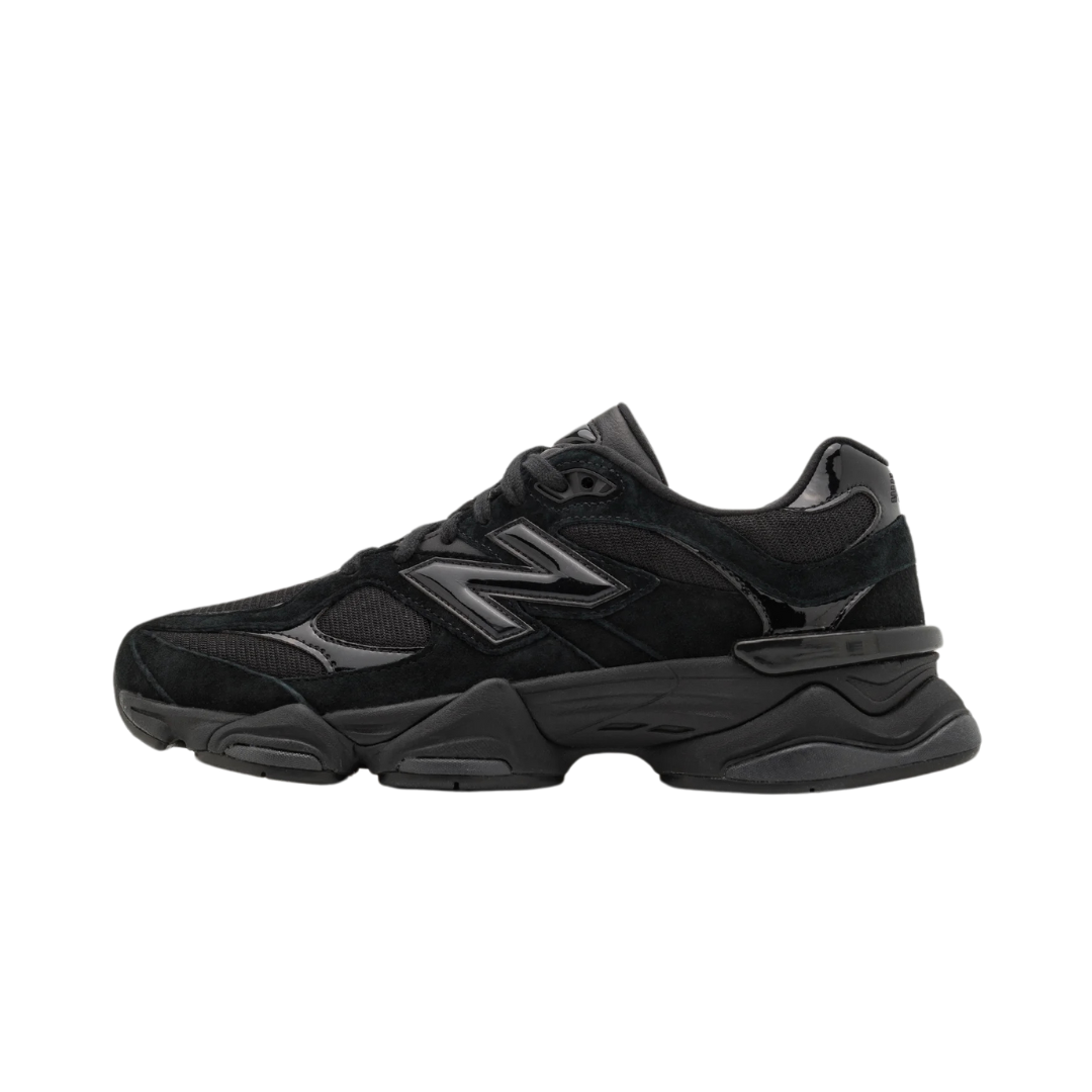 New Balance 9060 | Dreifach schwarzes Lackleder | 1 + 1 gratis