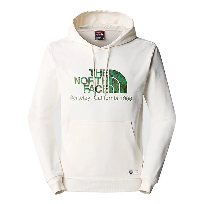 The North Face Mens Berkeley California Hoodie White Dune