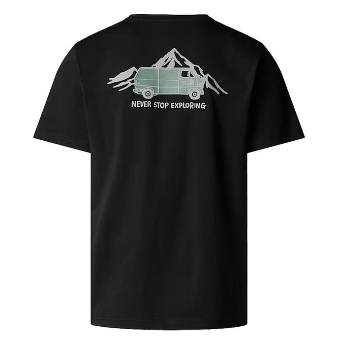 The North Face Mens Outdoor Graphic T Shirt Black