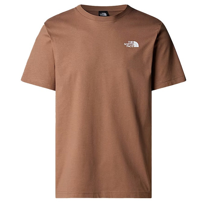 The North Face Mens Redbox T shirt Latte-Gravel