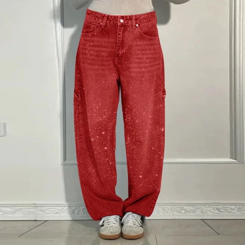 Stardust Cargo™ – Shiny Denim Statement