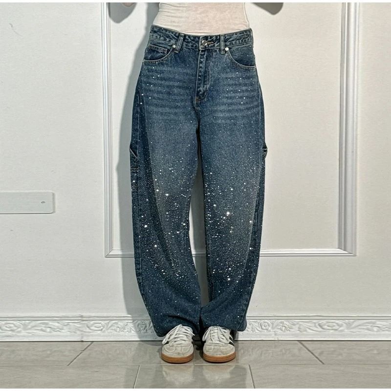 Stardust Cargo™ – Shiny Denim Statement