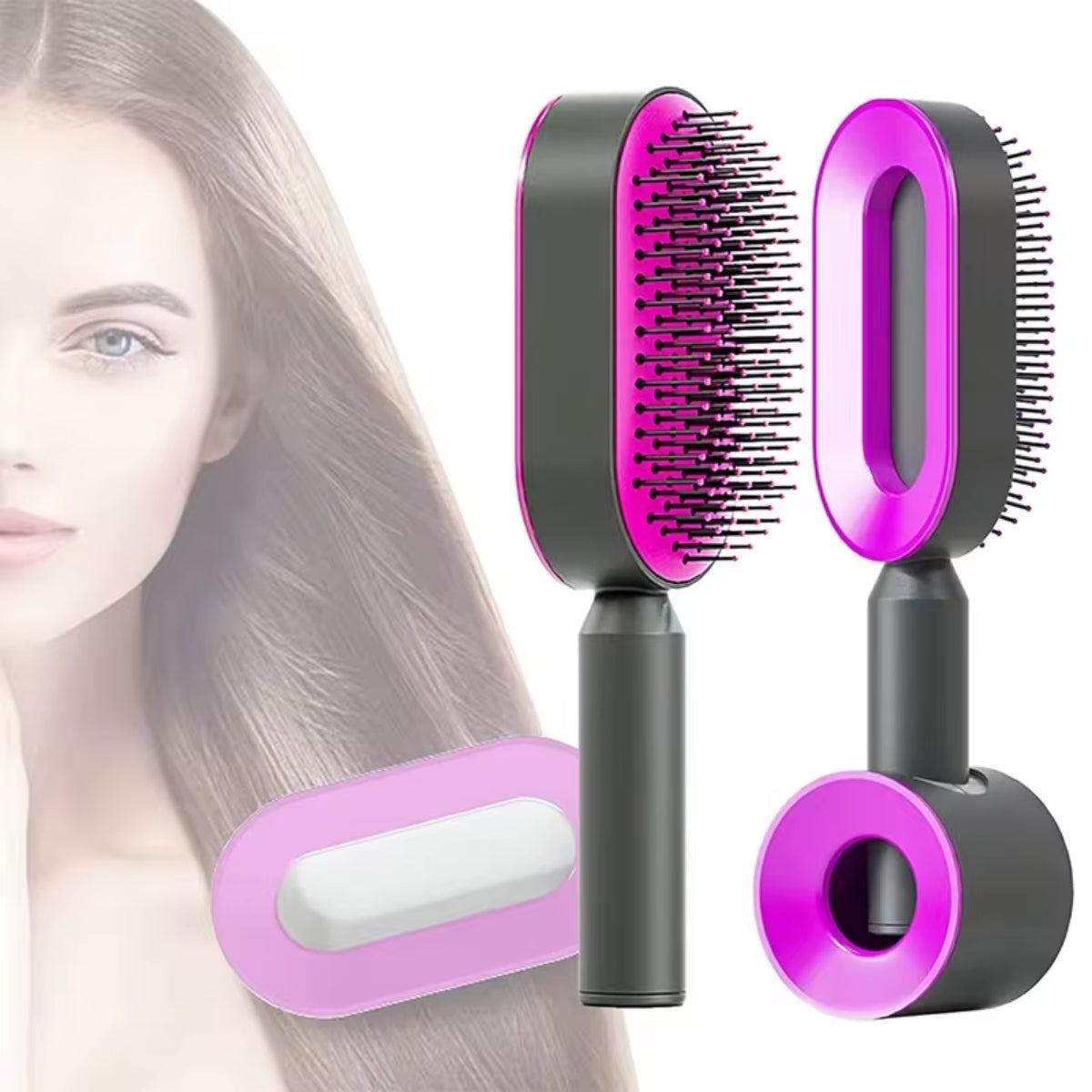SwiftBrush™ | Zelfreinigende Massage Haarborstel