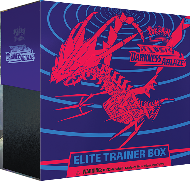 Pokémon TCG: Schwert & Schild – Darkness Ablaze Elite Trainer Box