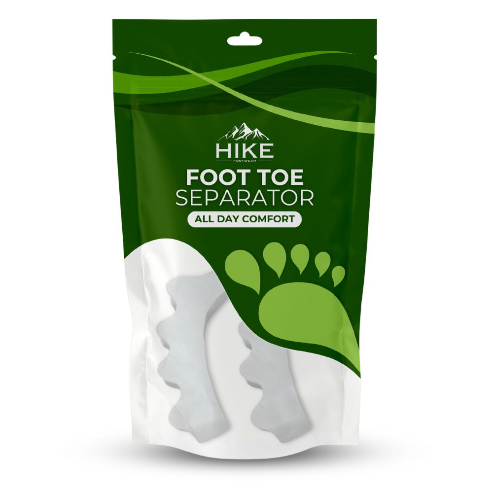 HIKE Foot Toe Separator - Gezonde tenen, correctie van bunions, hamertenen en verlichting van voetpijn