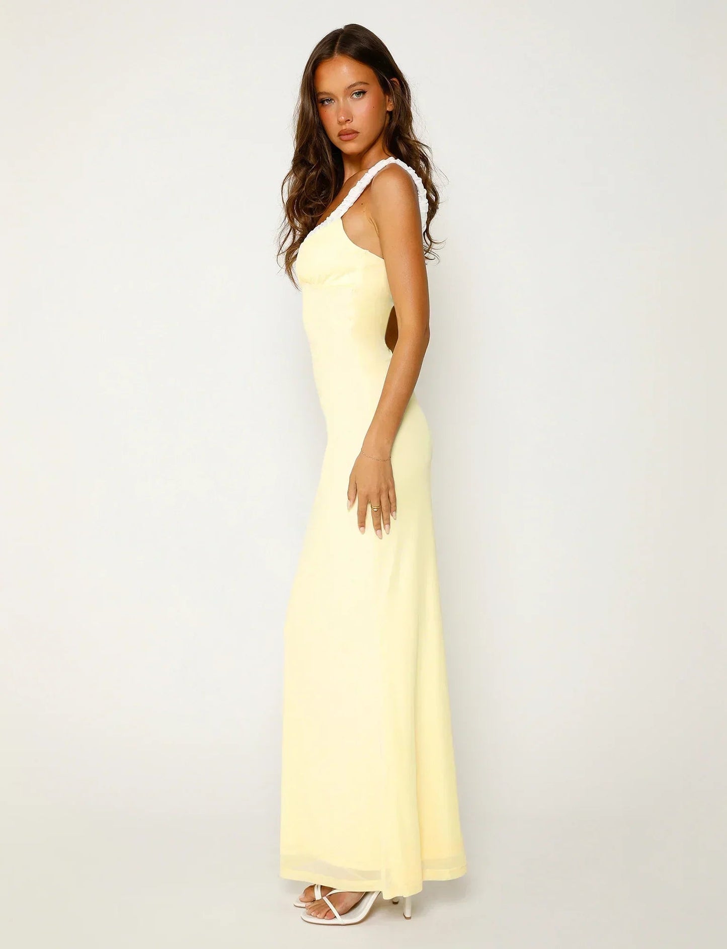 Taylor | Elegante Lange Bodycon Jurk met Luxe Details