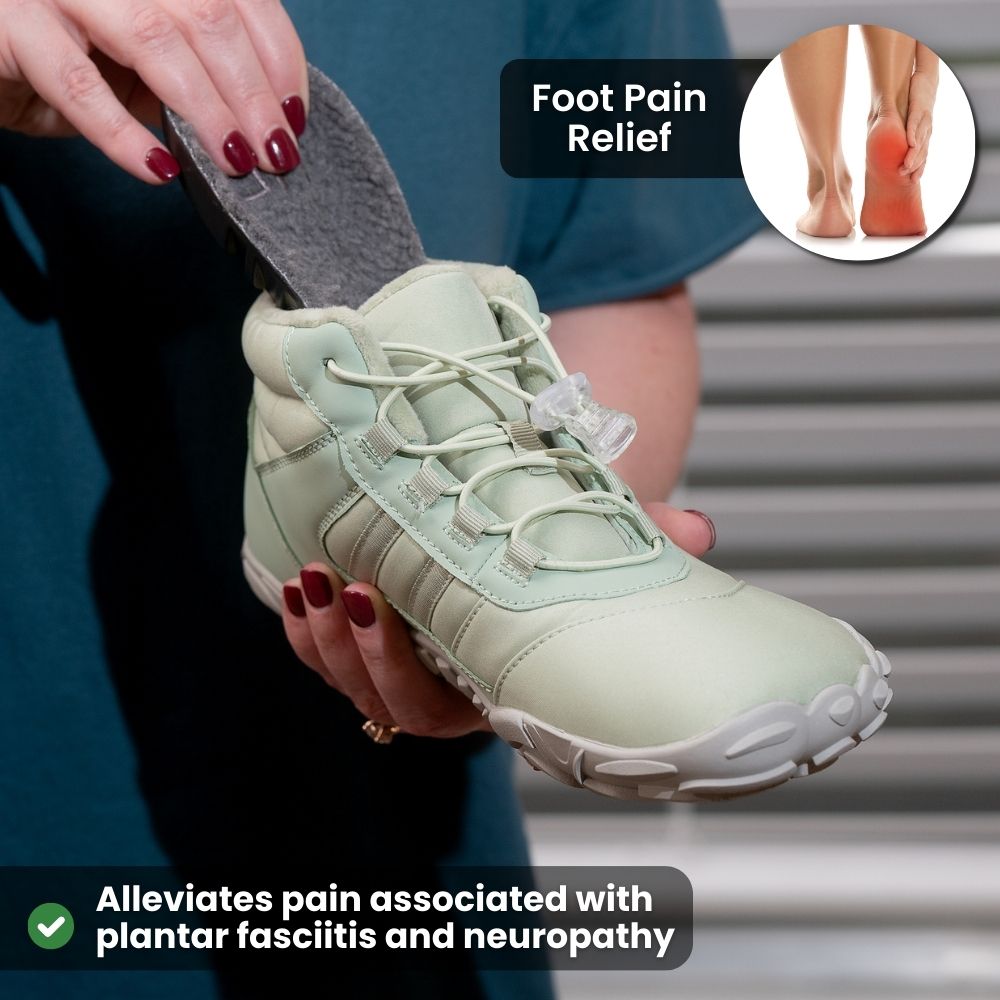 HIKE® Orthopedische Winter Inlegzolen - Warme, schokabsorberende, pijnstillende voetkussentjes