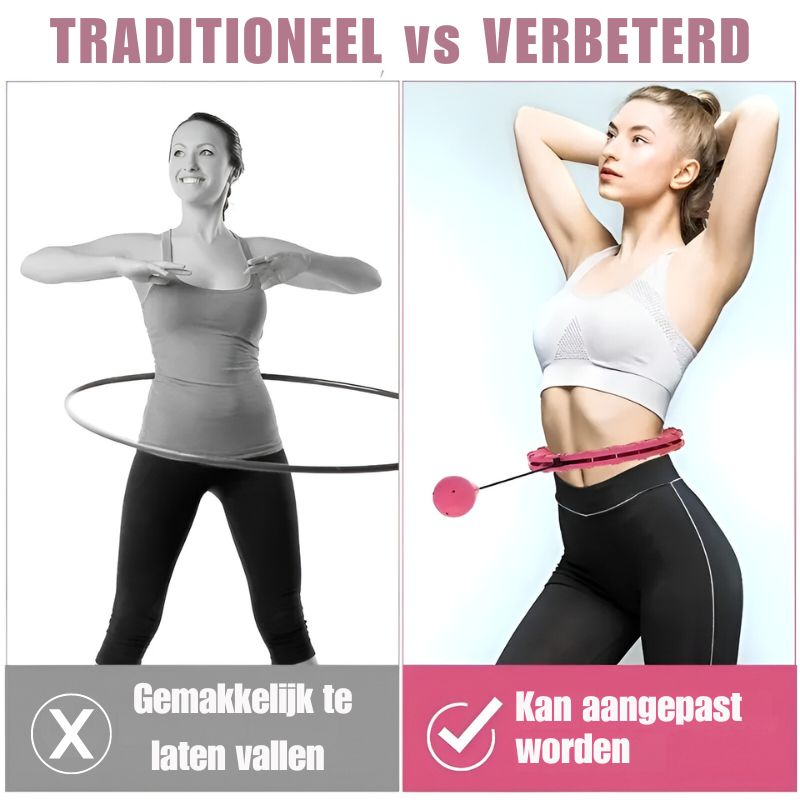 Shape-Up™ | Verstelbare hoepel om je buikspieren te versterken