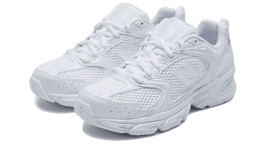 New Balance 530 Triple White | 1 + 1 gratis