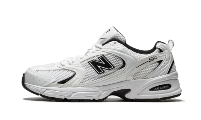New Balance 530 Weiß Schwarz Details | 1 + 1 gratis