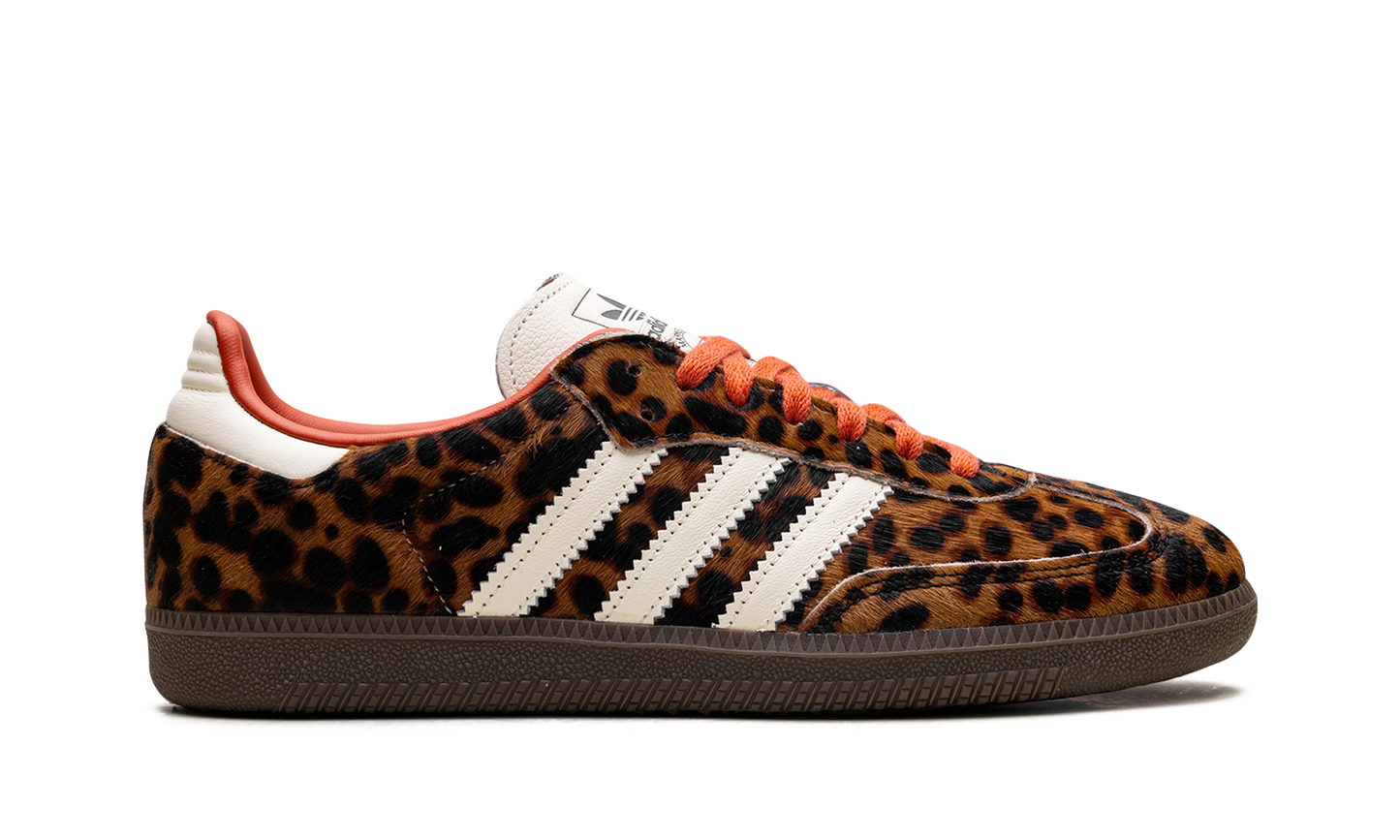 Adidas Samba OG | Preloved Red Leopard