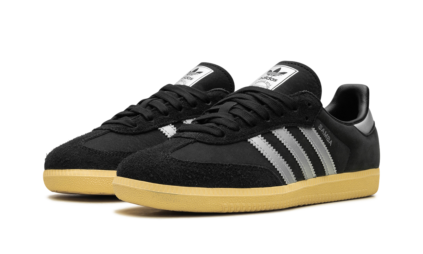 Adidas Samba OG | Black Matte Silver