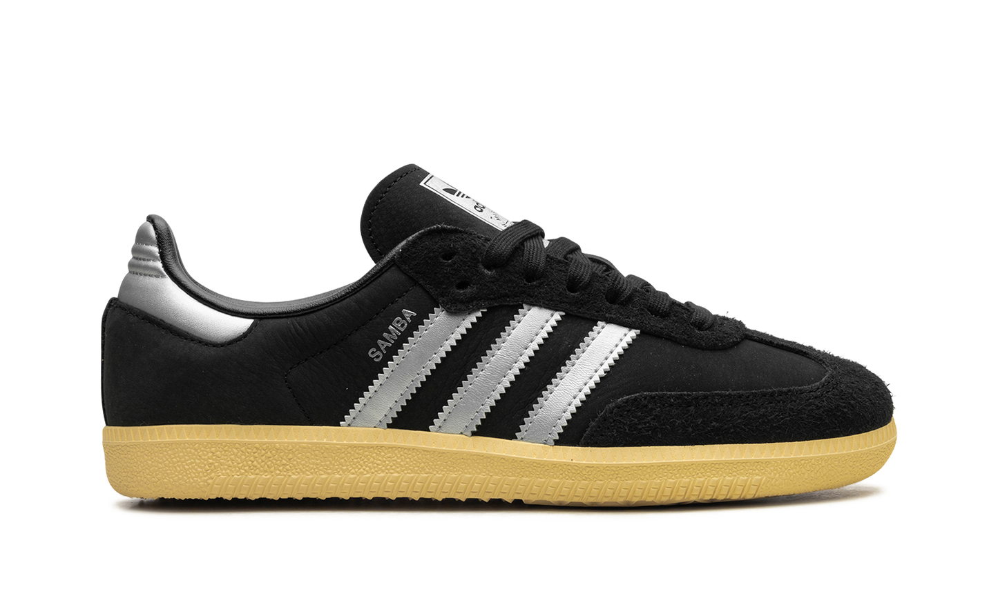 Adidas Samba OG | Black Matte Silver