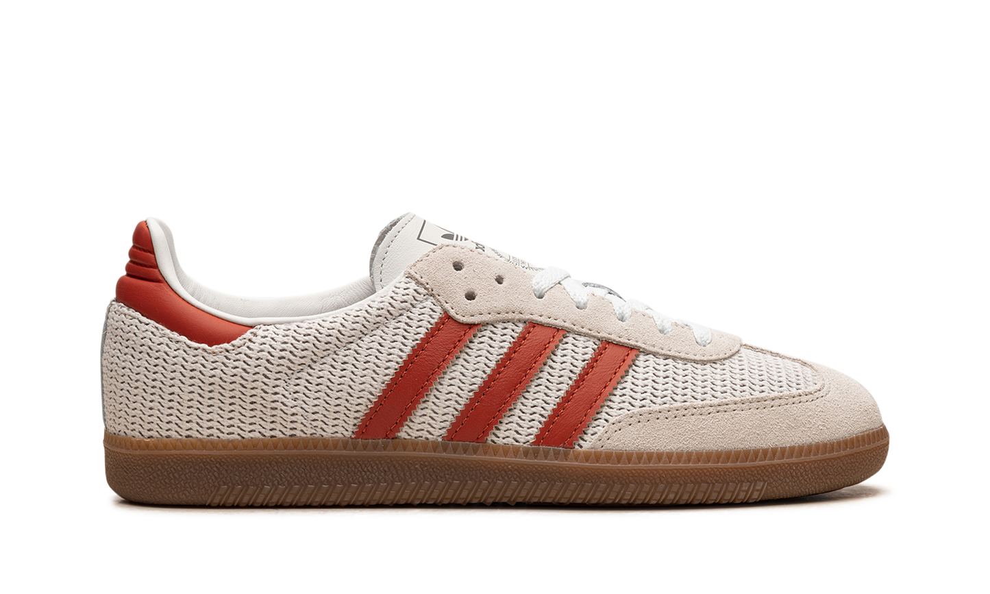 Adidas Samba OG | Crystal White Preloved Red