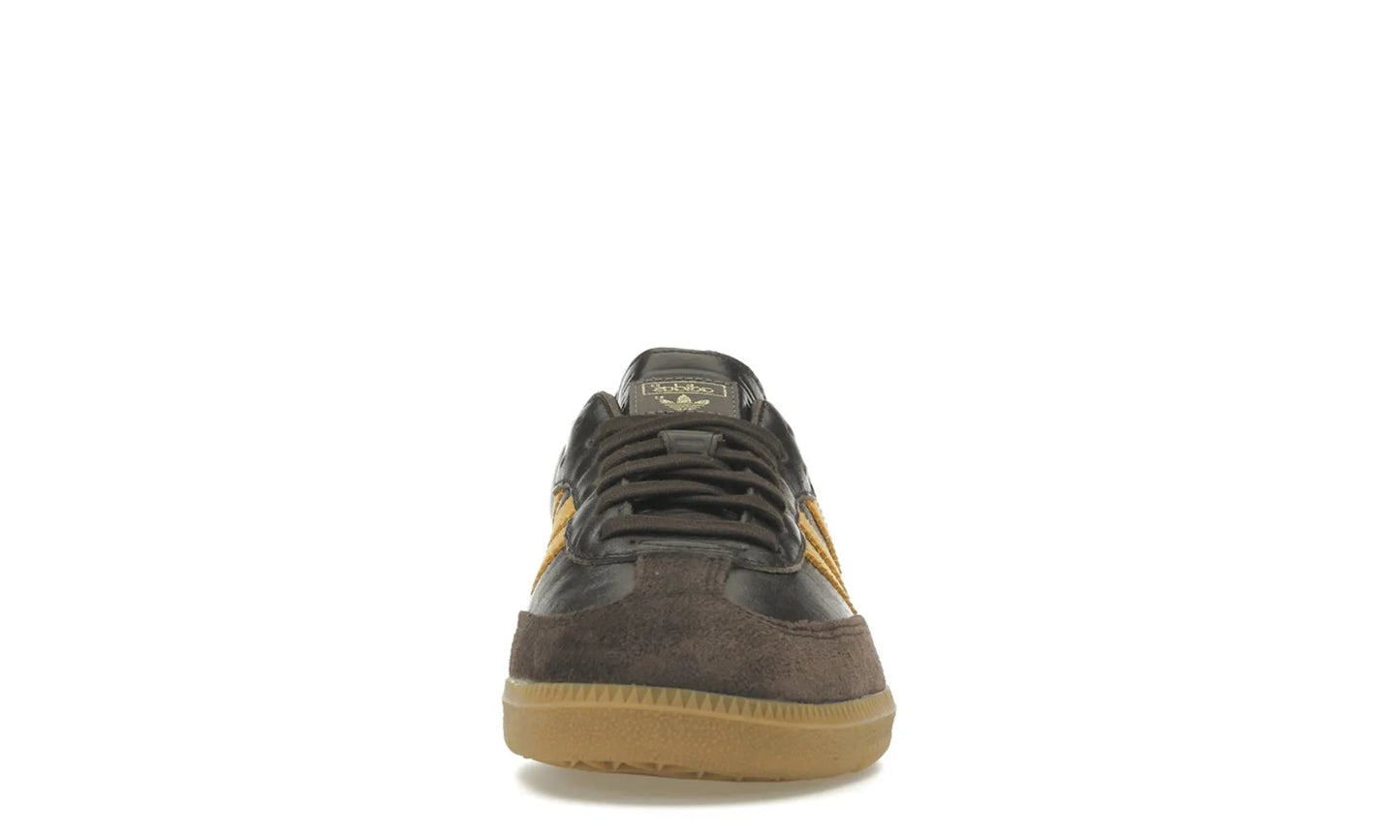 Adidas Samba OG | Dark Brown Preloved Yellow