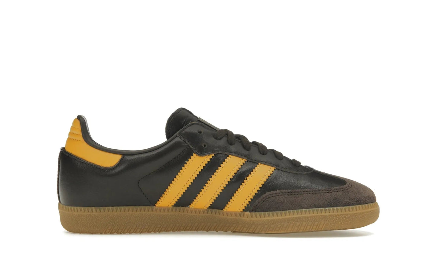 Adidas Samba OG | Dark Brown Preloved Yellow
