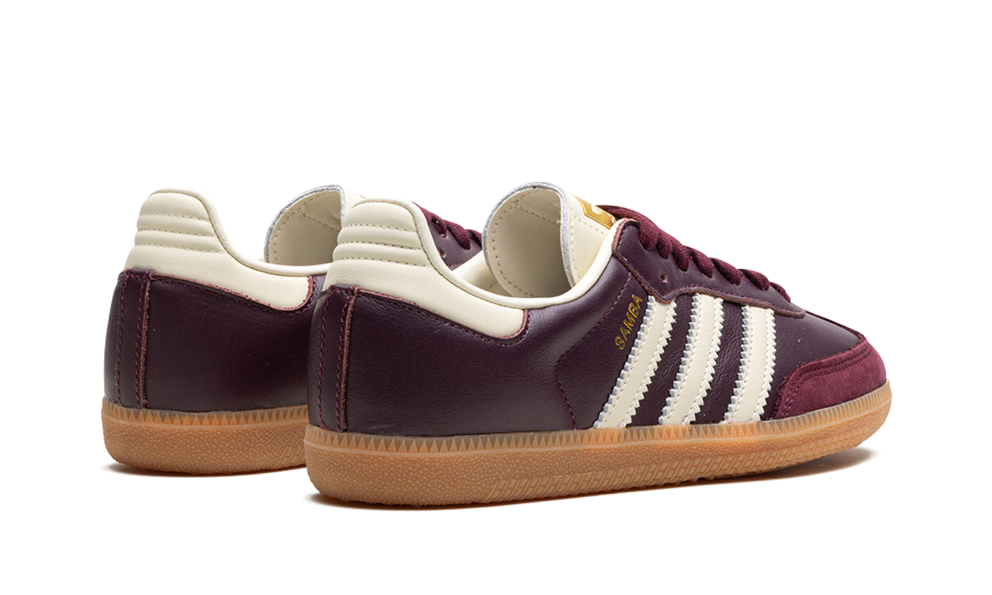 Adidas Samba OG | Maroon Gold Metallic